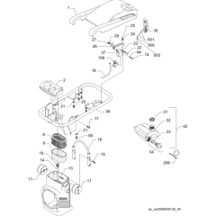 Guide Handle for Wacker BS600