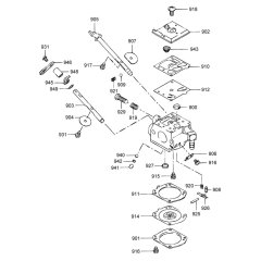 Carburettor Assembly for Wacker