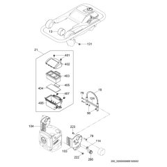 Air Cleaner for Wacker BS65-V