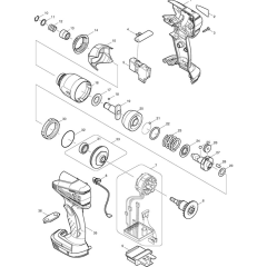 Makita BTD144 Assembly