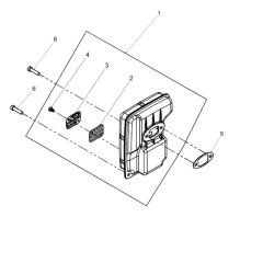 Muffler Assembly for Wacker BTS 630