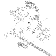 Makita BUH521RF Assembly