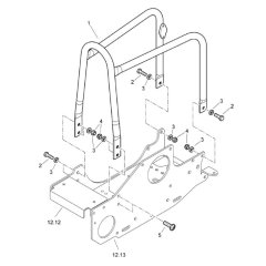 Protection Bow for Bomag BVP18/45D