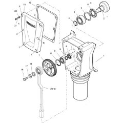 Bomag BVT65 Housing Assembly