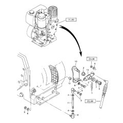 Actuation Assembly for Bomag