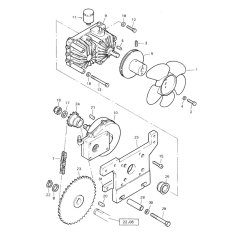Bomag BW 71 E Transmission