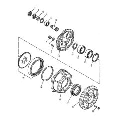 Drive Assembly for Bomag Roller