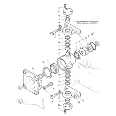 Oscillating Joint for Bomag Roller