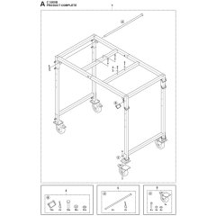 Carriage Assembly for Husqvarna