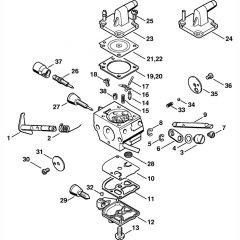 Carburetor for Stihl FR450 FR480