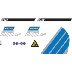 Labels for CGW Table Saw