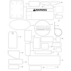 Kohler CH255 Engine ID Parts