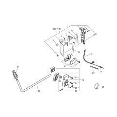 Handle for ECHO CLS-5800