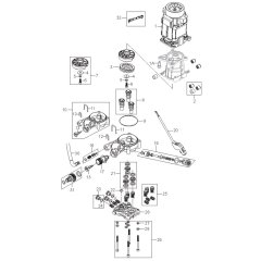 Motor Pump Assembly for Nilfisk