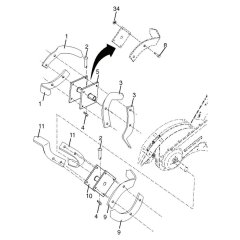 Tine Assembly for CRT 900