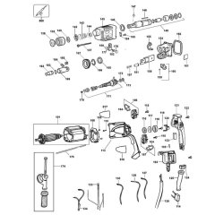 Main Assembly for DeWalt D25003K