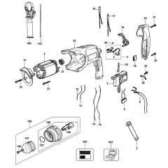 Main Assembly for DeWalt D25104K