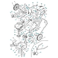 Husqvarna D51 S Assembly