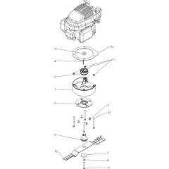 Engine Assembly for Husqvarna DBS51