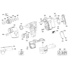 Main Assembly for DeWalt DC213