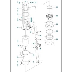 Air Filter for Husqvarna DC6000