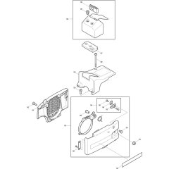 Air Filter for Makita DCS330S-35