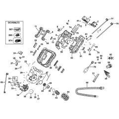 DeWalt DCV584L Main Assembly