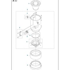 Tank Assembly for DE110H