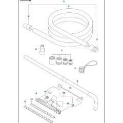 Husqvarna DE110SH Accessories