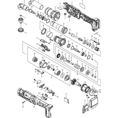 Makita DFL650FZ Assembly