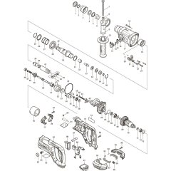 Makita DHR241RFE Assembly