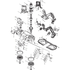 Makita DPB181RFE Band Saw Assembly