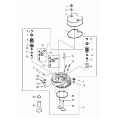 Cylinder Head for Wacker DPS2040