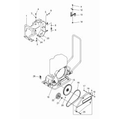Frame Assembly for Wacker DPS2050