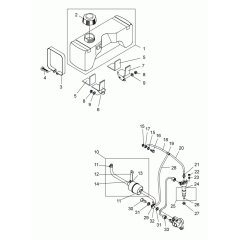 Fuel Tank Assembly for Wacker DPS2050
