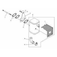 Muffler Assembly for DPS2050