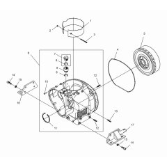 Crankcase Assembly for DPS3050