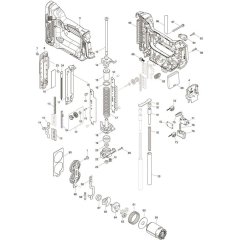 Makita DPT353Z Main Assembly