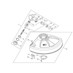 Gear Case for ECHO DSRM-300/CB1