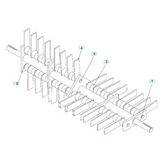 Flail Blade Reel Assembly