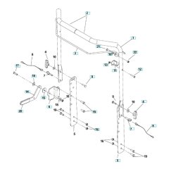 Handle Assembly for DT22BNR