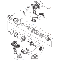 Makita DTW1002RTJ Assembly