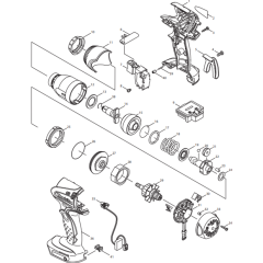 Makita DTW152RFE Assembly