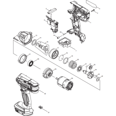 Makita DTW190RTJ Assembly