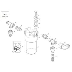 Hydraulic Oil Filter Assembly