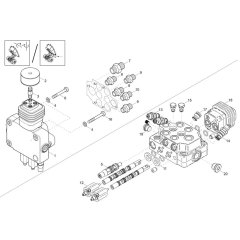 Control Valve for Wacker DW30-2