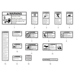 Decals for Wacker DW30-2