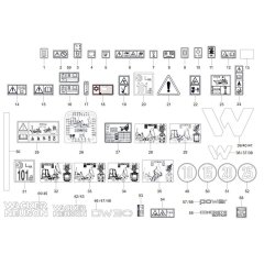 Decals for Wacker DW30-2