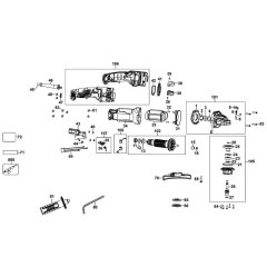 Main Assembly for DeWalt DWE8421