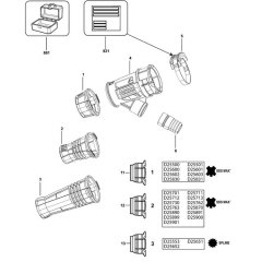 DeWalt DWH051 Main Assembly